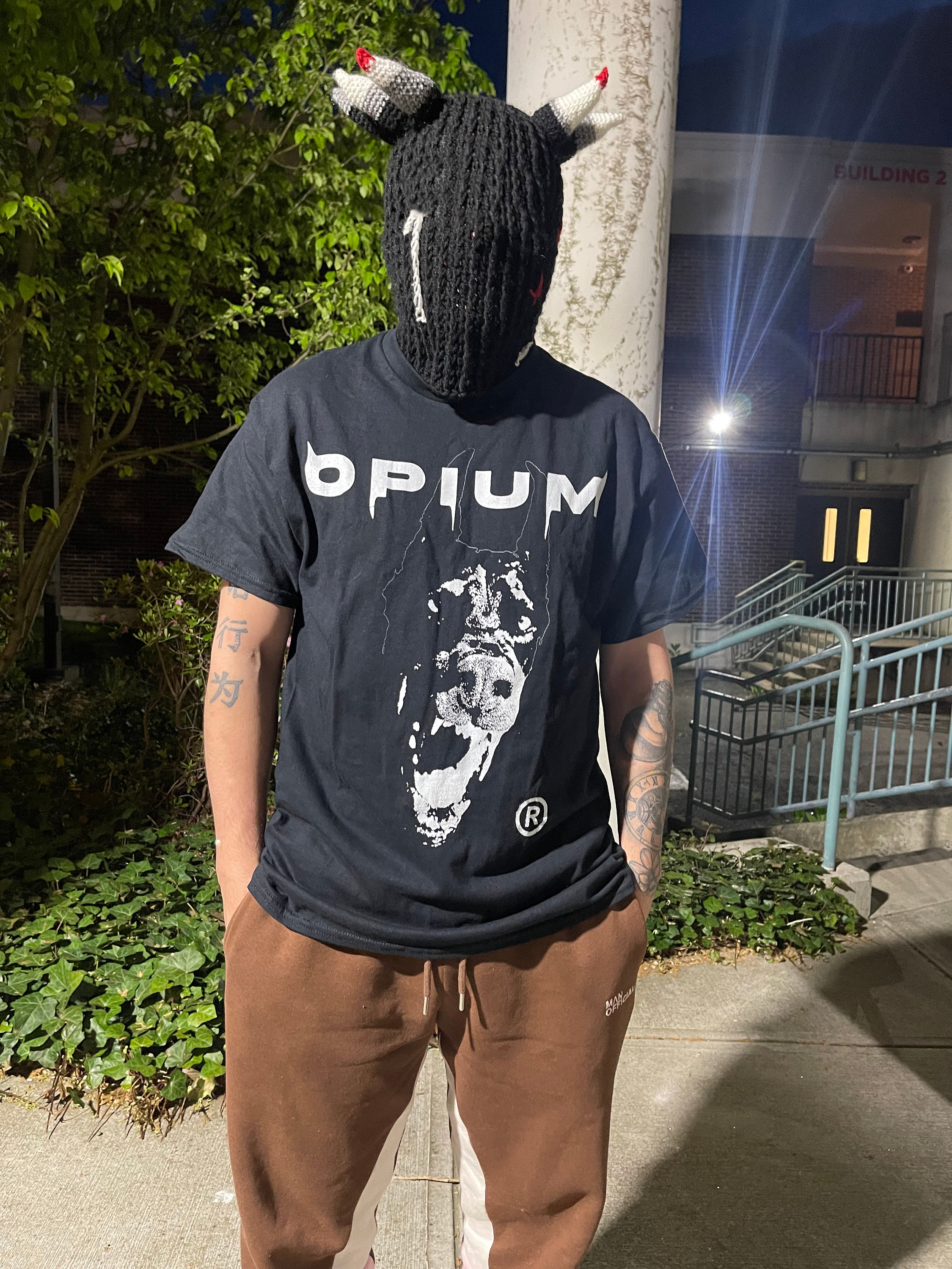 Gang Homixide 1-800-OPIUM shirt with t shirt - Destroy