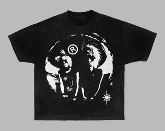 Punk Rock Tee, Goth, Y2K, Fashion, Streetwear, men, women, unisex, cotton, short sleeve, graphic, screen print, crew neck, opium, gothic