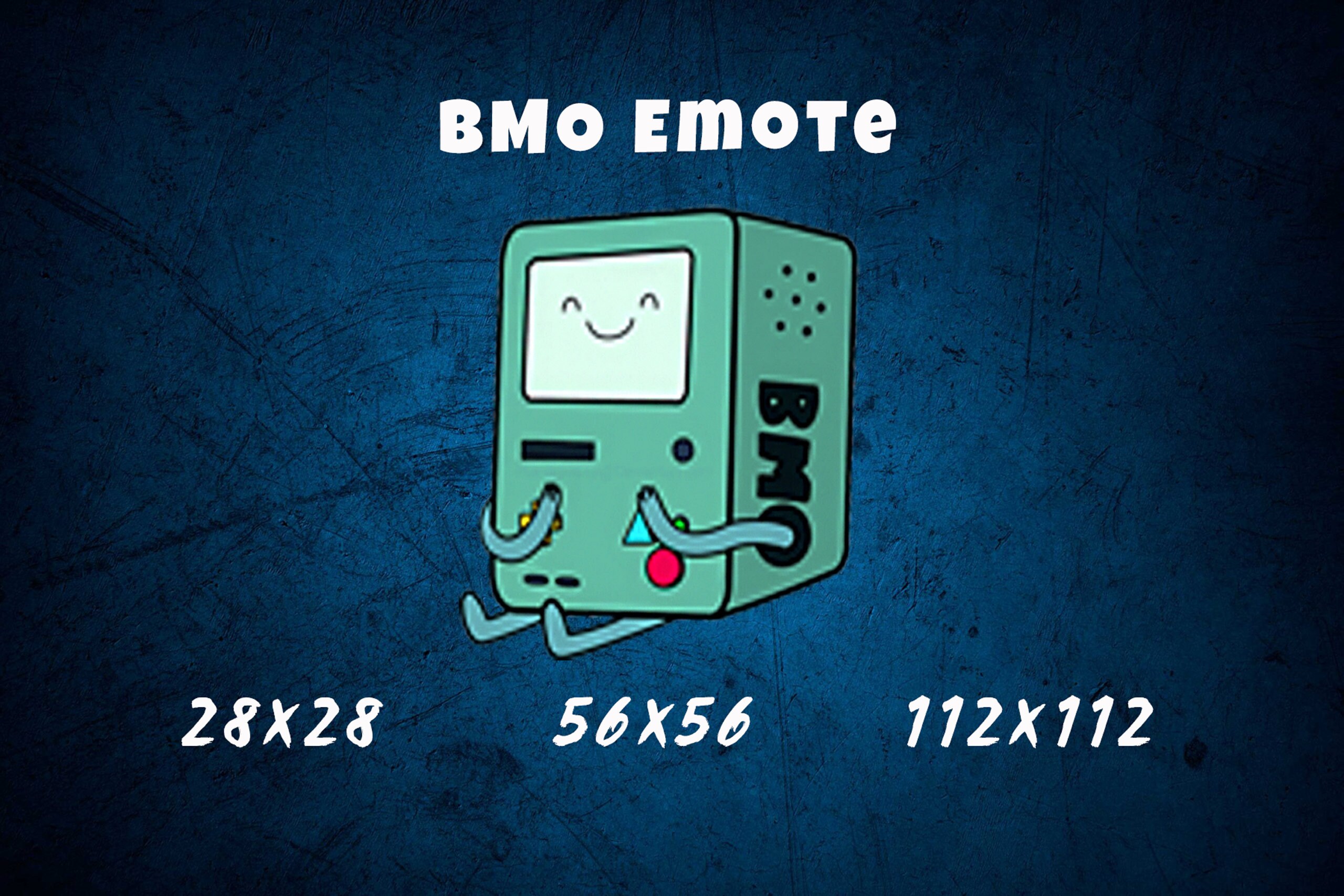 BMO Emote Twitch Discord YouTube Etsy