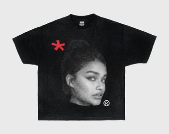 Opium Skulls T-shirt | Y2K Shirts | Vamp | Opium Aesthetic