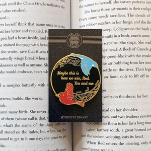 How We Win – This Is How You Lose the Time War inspired enamel pin