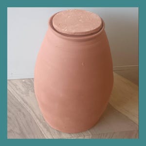 Oya per un'irrigazione economica del giardino. Diffusore d'acqua per piante. Ceramica originale realizzata a mano.