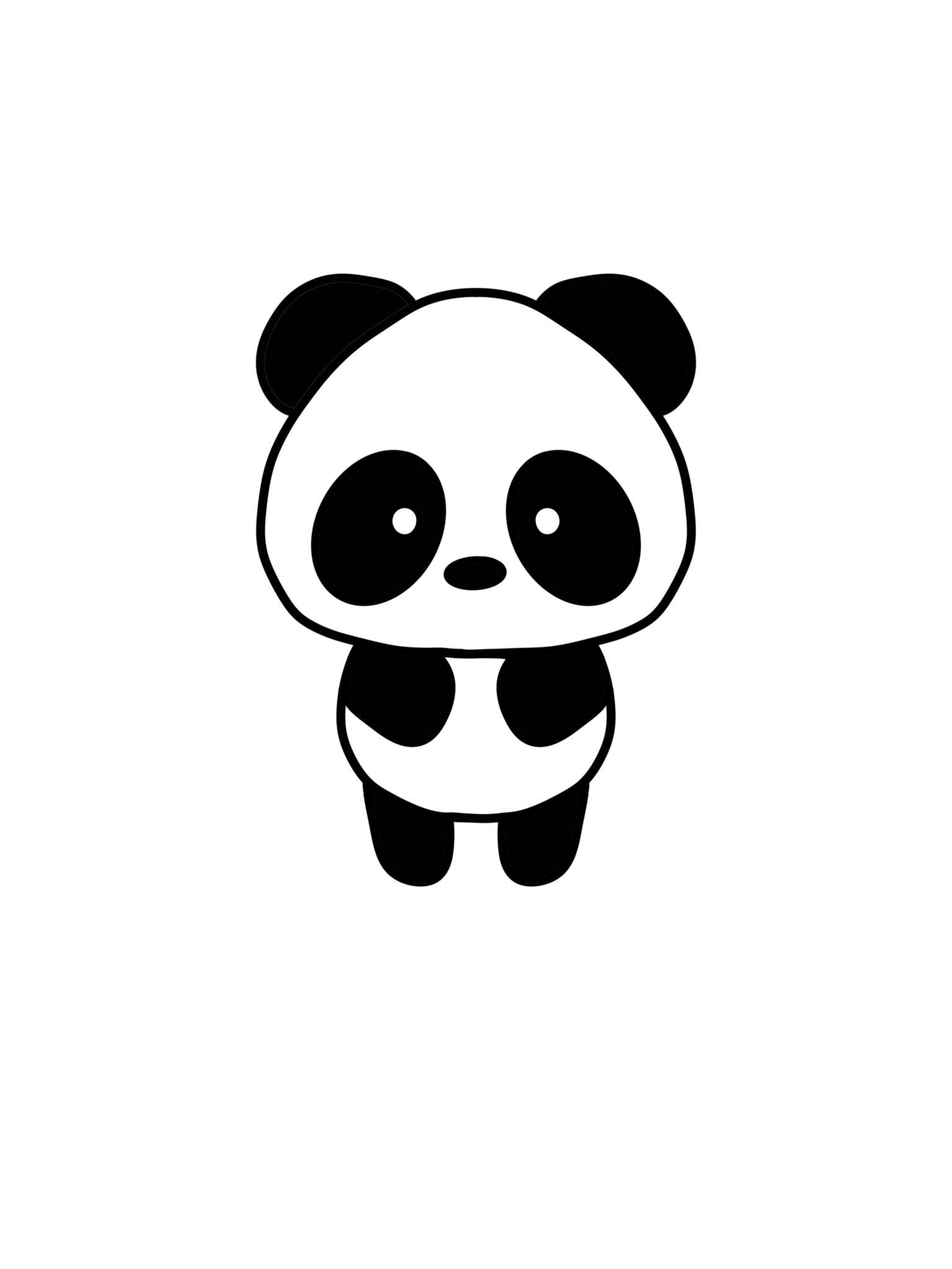 Cute Baby Panda SVG 1000pandas by Amanda Roos - Etsy New Zealand Cute Baby Panda SVG 1000pandas by Amanda Roos - Etsy New Zealand