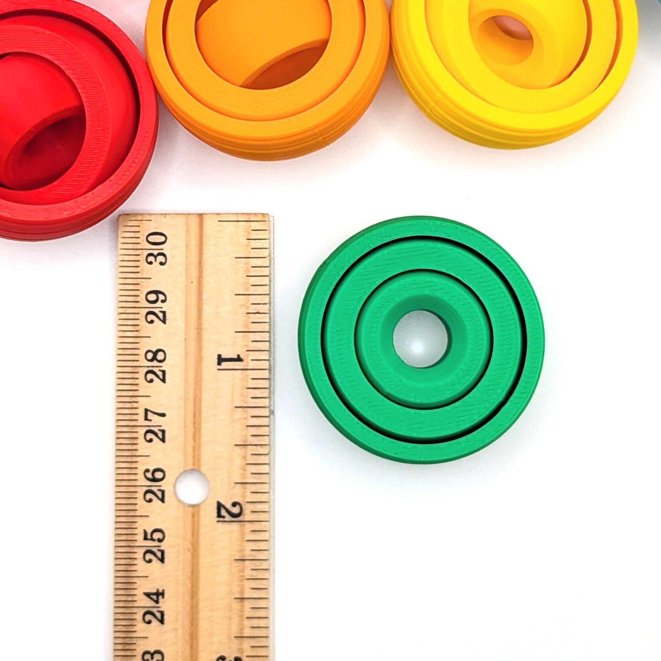 Spinning Gyroscope Rings Spinning Gyroscope Fidgets, 8 Color Options, Sensory Toy - Etsy