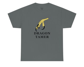 Dragon Tamer Shirt - Funny Gift Shirt for Birders, Bird Handlers, Falconers, Bird Trainer