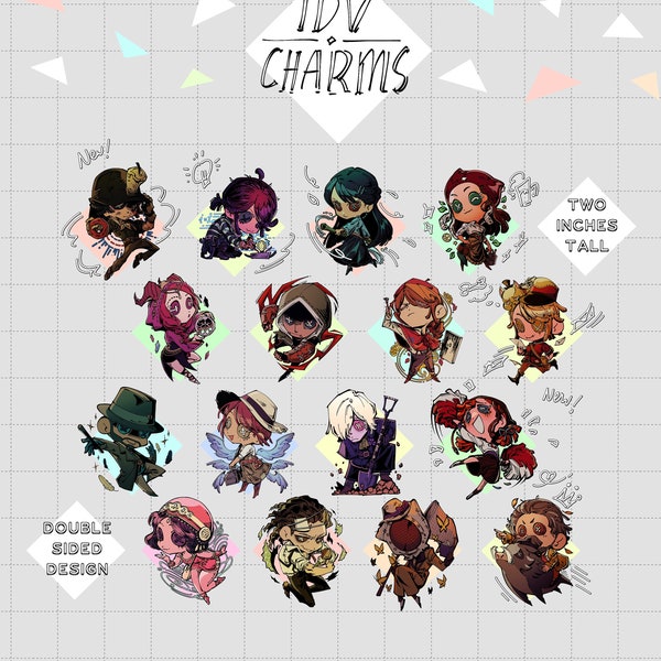 IDV Survivor Charms