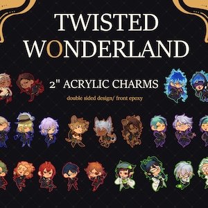 Twisted Wonderland Charms (Misc Uniforms)