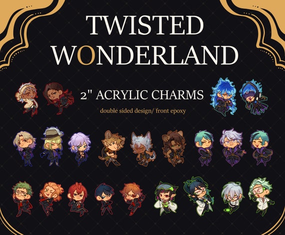 Twisted Wonderland Charms (Misc Uniforms)