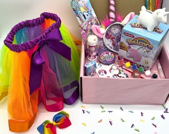 Unicorn Gift Box: Luxury Tutu, Activity Book & More