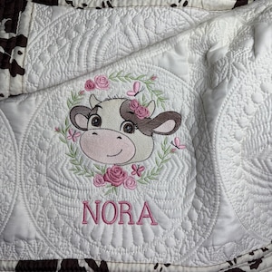 Brown Cow Heirloom Quilt