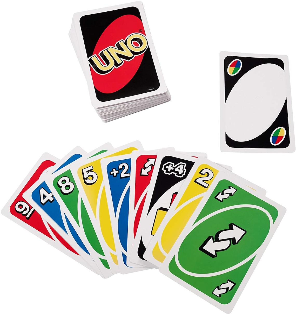 Mattel Games Giant UNO Family Card Game With 108 Oversized Cards and