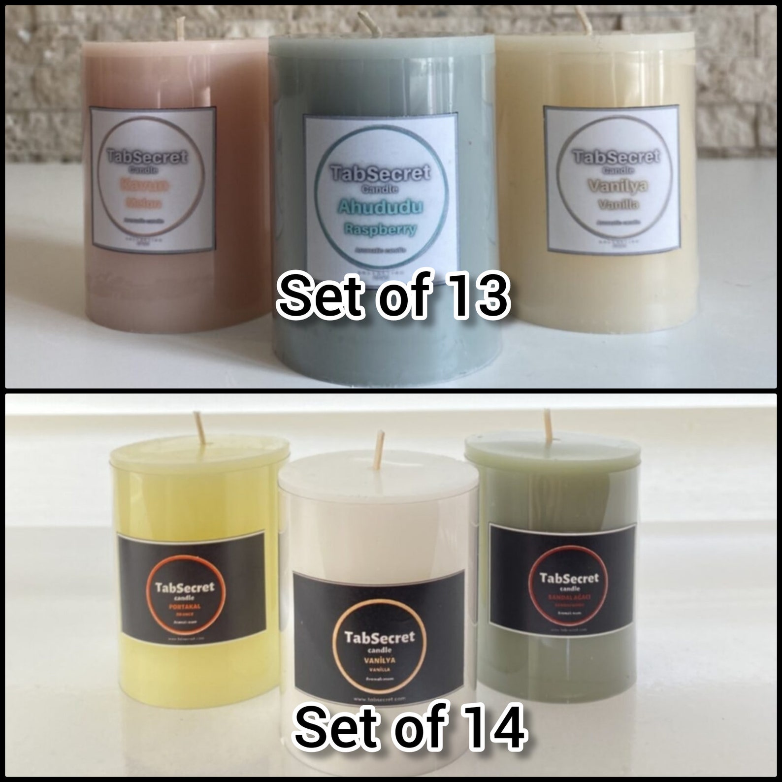 3 pieces aromatic candles Handmade Aromatherapy Candle Etsy