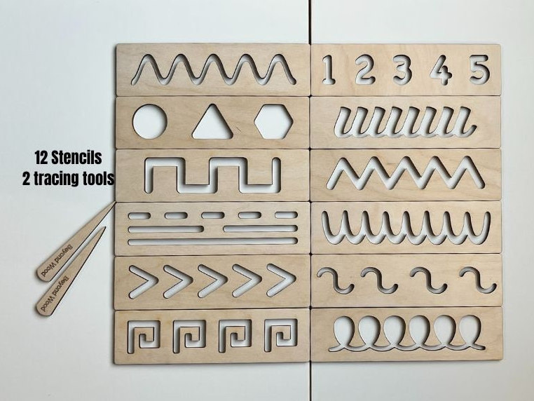 Tracing Pencils and Stand 