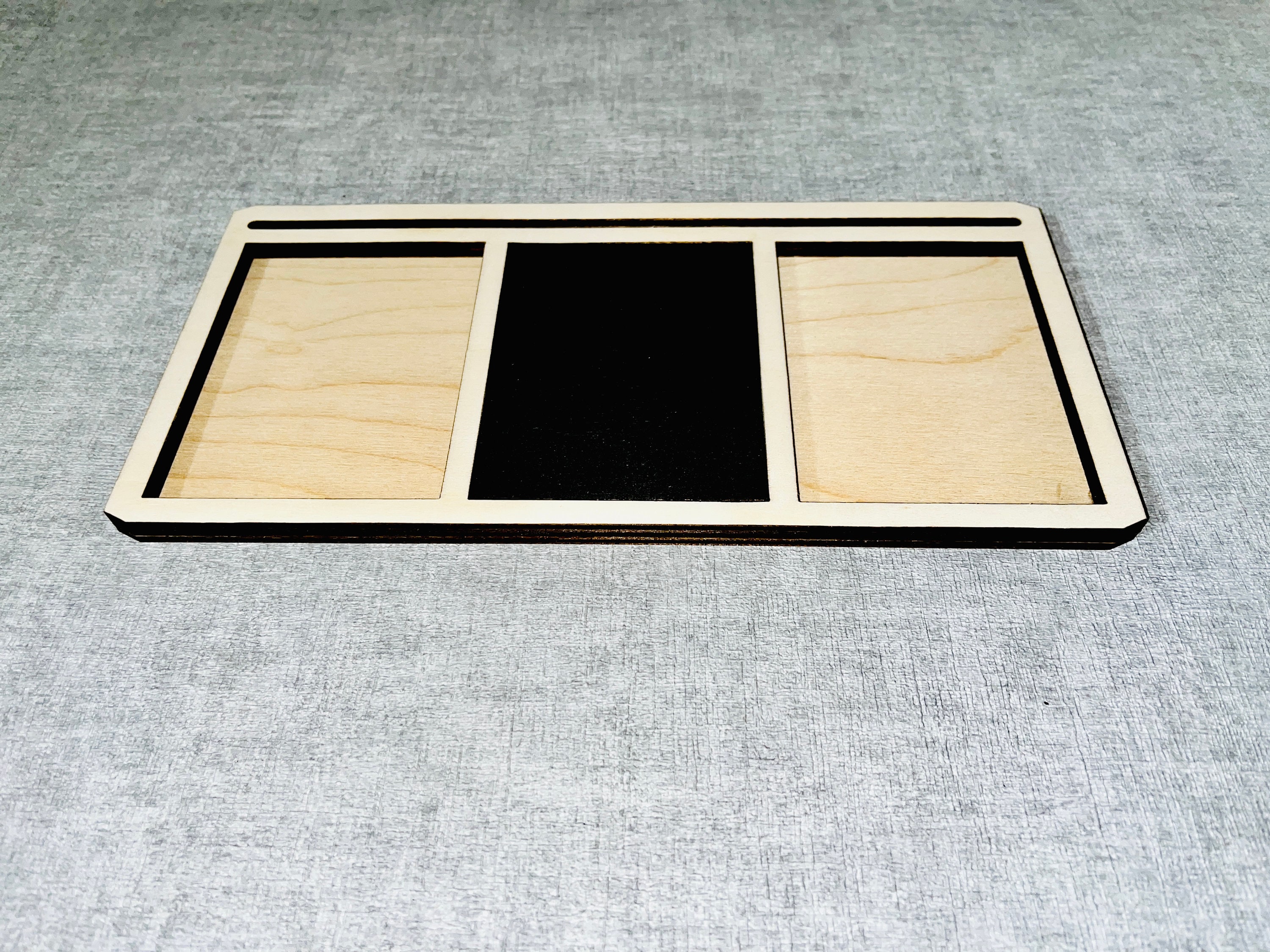 One Tray Flash Wooden Flash Card Tray, Sand Tracing Tray, Montessori Sand Board, Learn ...