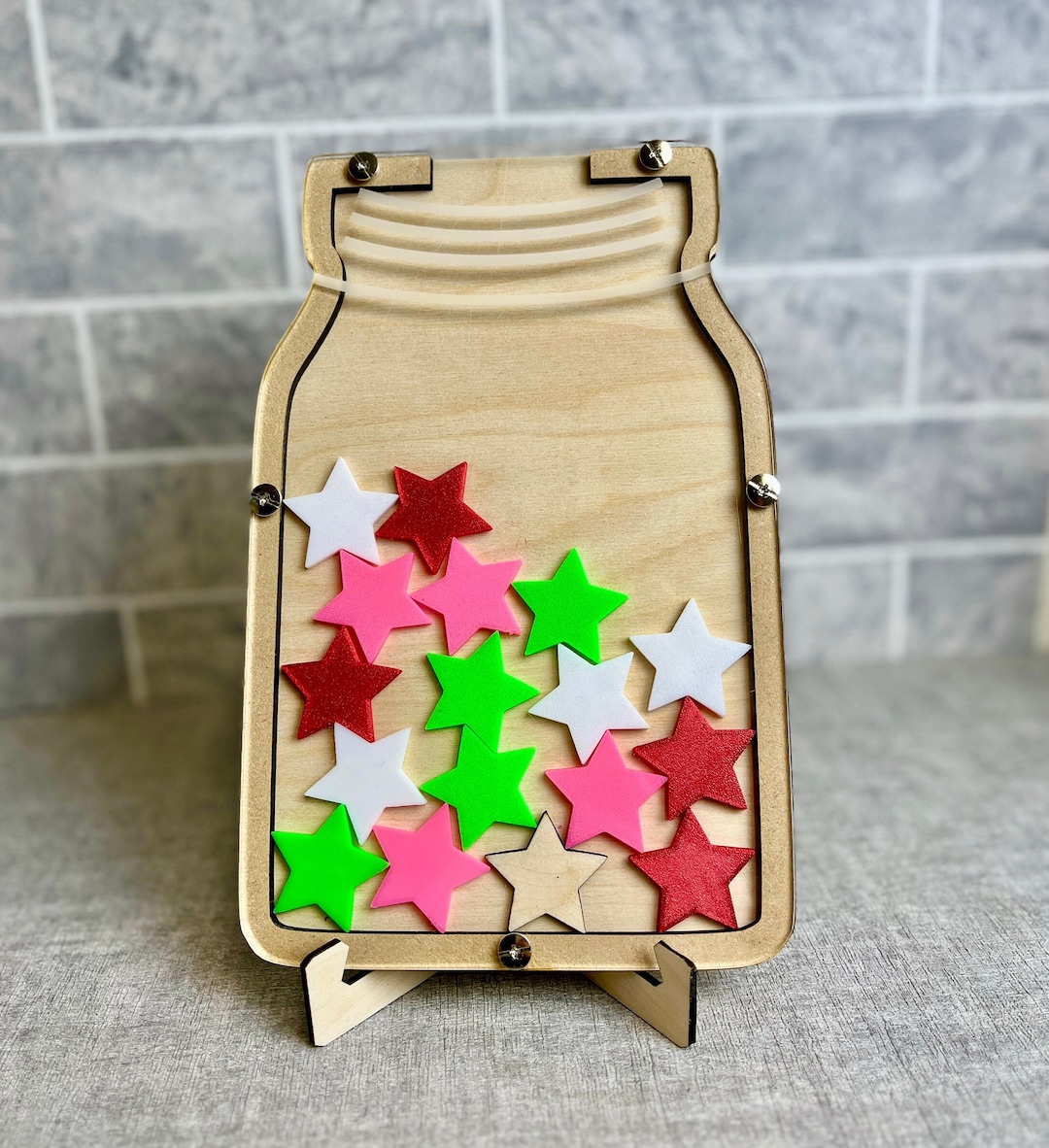 Rewards Jar Reward Chart Alternative Kids Reward Tracker Etsy