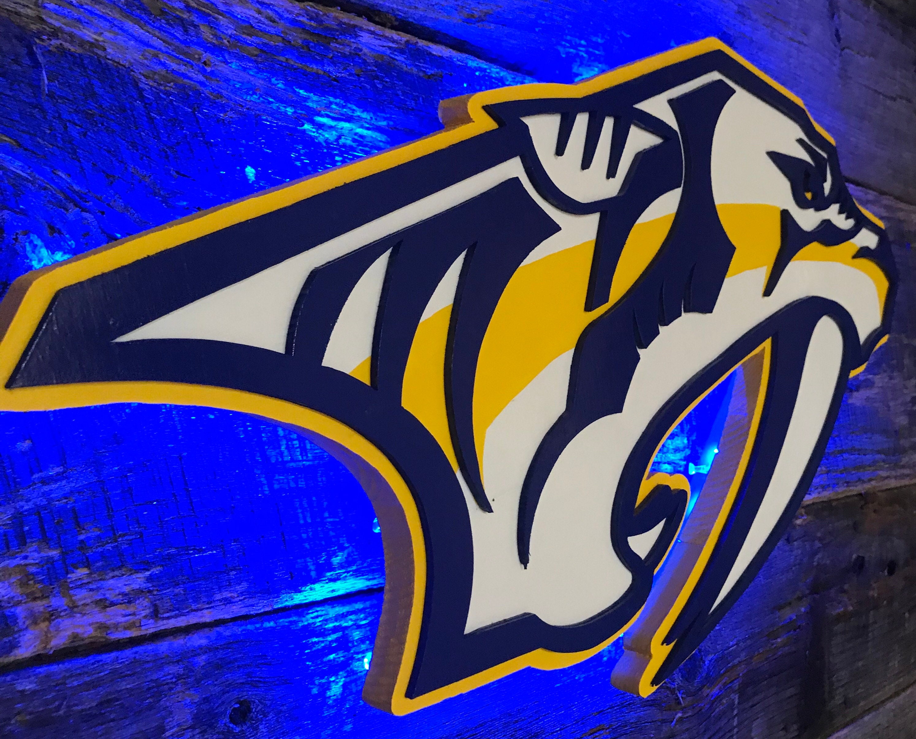 Nashville Predators Wall Décor Etsy
