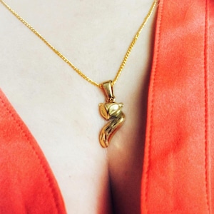 Gold or Silver Vixen Hotwife necklace , Hot Wife Cuckold necklace, swinger Lifestyle jewelry, sexy wife HW necklace