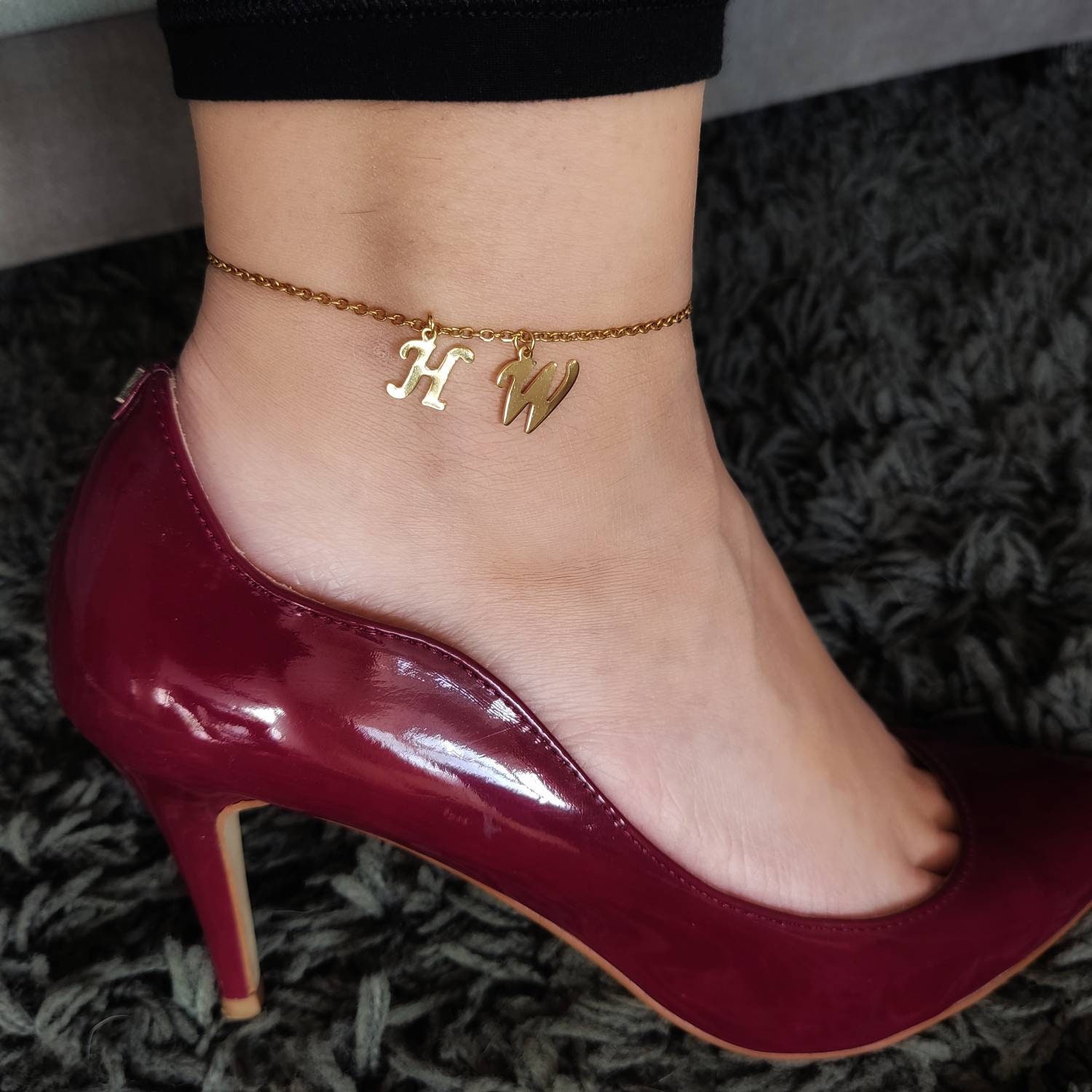 Bracelet De Cheville Hotwife '3 FJ' - Chaîne Euro Sexy Jewels