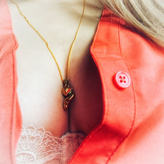Gold or Silver Vixen Hotwife Necklace 