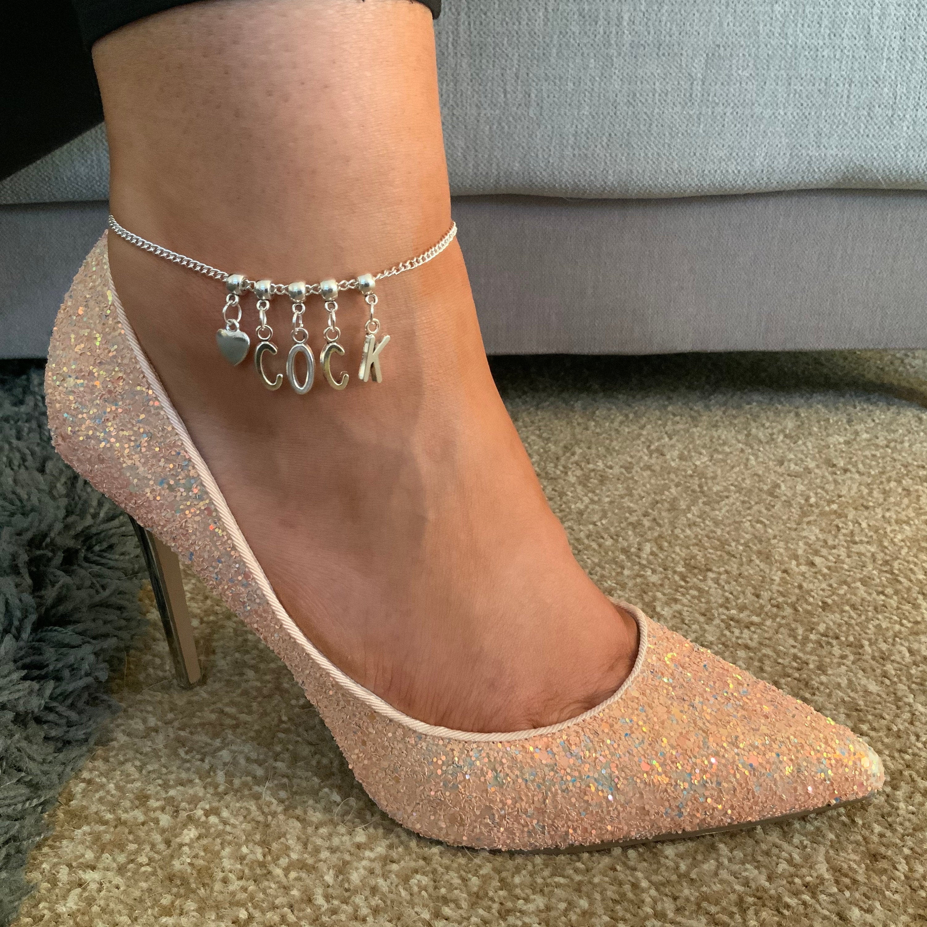 slut wife ankle braclet