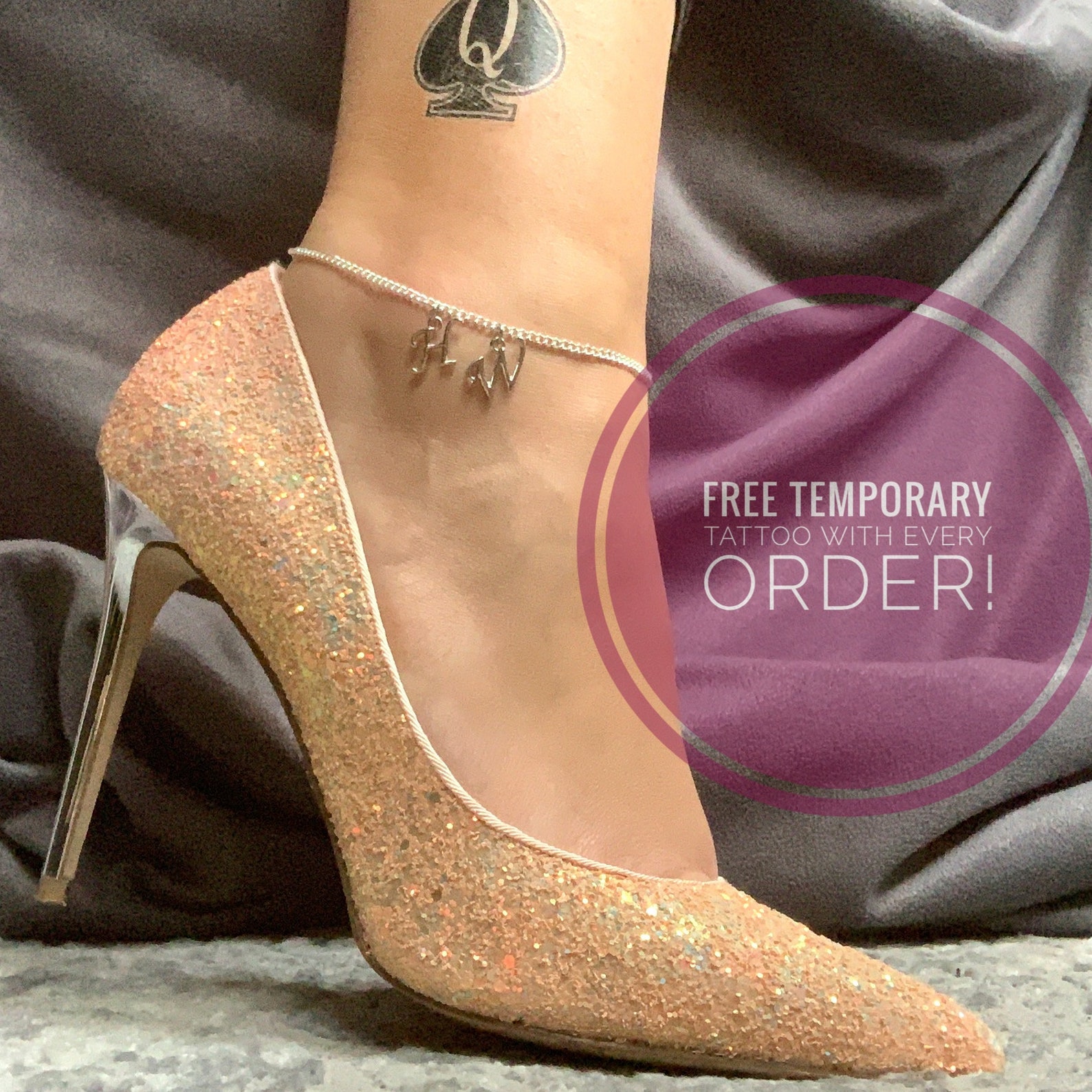 Hotwife Anklet Hot Wife Cuckold Anklet Swinger Lifestyle Etsy