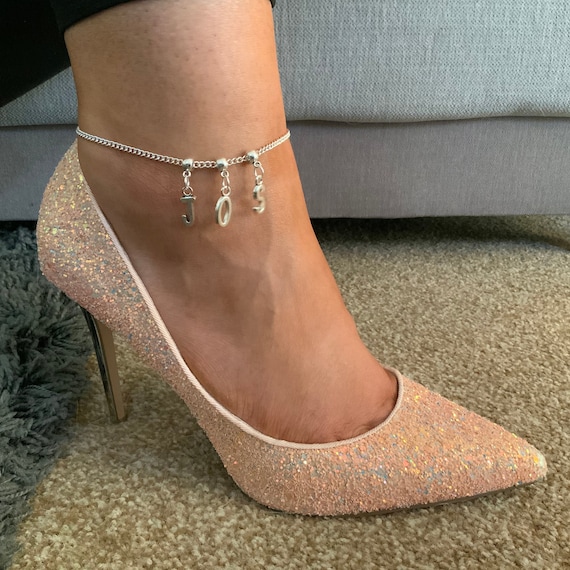 Cavigliera Con Ciondolo A Forma Di Cupola Con Scritta In Inglese "Cuckold Bull Hotwife - Sexy Jewels - Foto 7