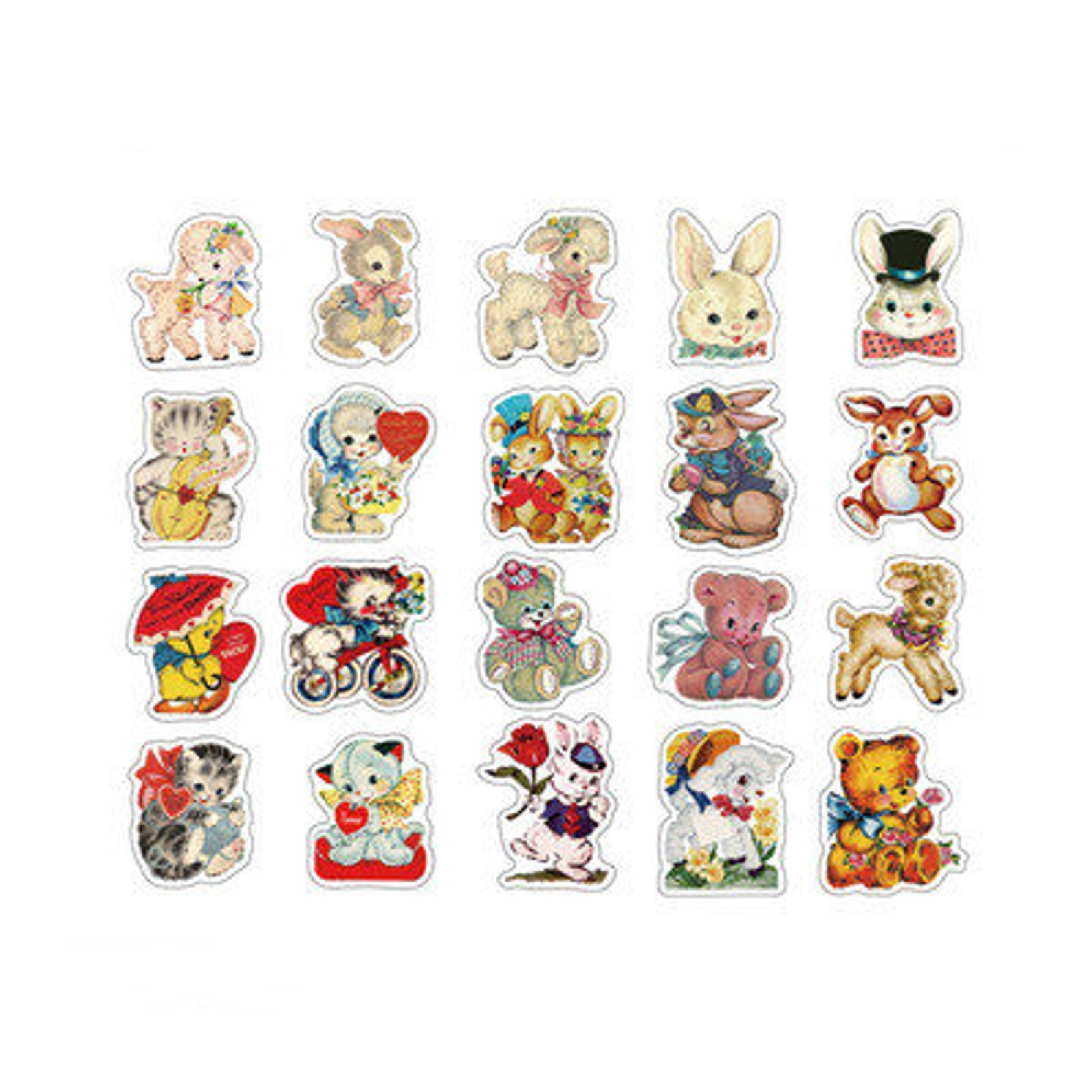 40 Pcs Vintage Planner Stickers Pack for Junk Journal Vintage Etsy