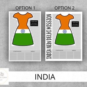 Zendingsgebied India, Aftellen van zuster Missionarissen