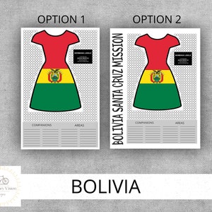 Bolivia Missie, Sister Missionary Countdown