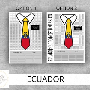 Ecuador Mission, Elder Missionar Countdown