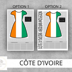 Cote D'Ivoire Mission, Sister Missionary Countdown