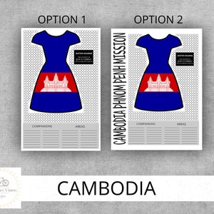 Cambodia Mission, Sister Missionary Countdown