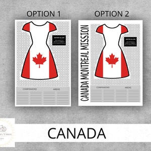 Canada Mission, Sister Missionary Countdown Calendar