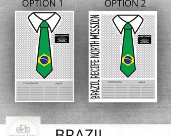 Brazil Missions, Elder Missionary Countdown Calendar