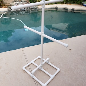 Pool Towel Rack