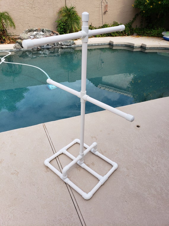 Pvc pipe towel rack with arms new arrivals