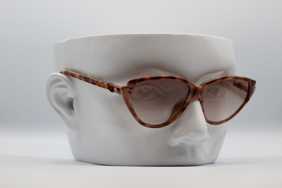 80’s Christian Dior Tortoise Optyl cateye vintage… - image 1