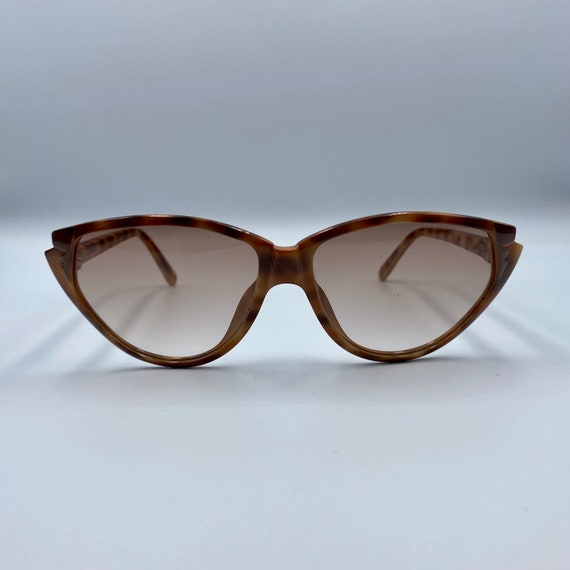 80’s Christian Dior Tortoise Optyl cateye vintage… - image 2