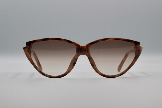 80’s Christian Dior Tortoise Optyl cateye vintage… - image 3