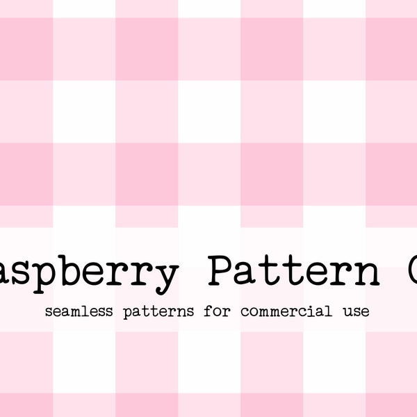 Candy Pink Gingham Seamless Pattern, Large Scale Pink Gingham Seamless File,Checker Seamless Repeat Pattern,Pink Check seamless,Cottage Core