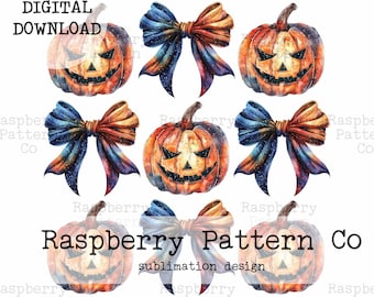 Halloween Coquette PNG, Halloween Bow PNG, Coquette pumpkin PNG, Coquette Jack O Lantern png, Coquette Bow png, Black Coquette Bow png
