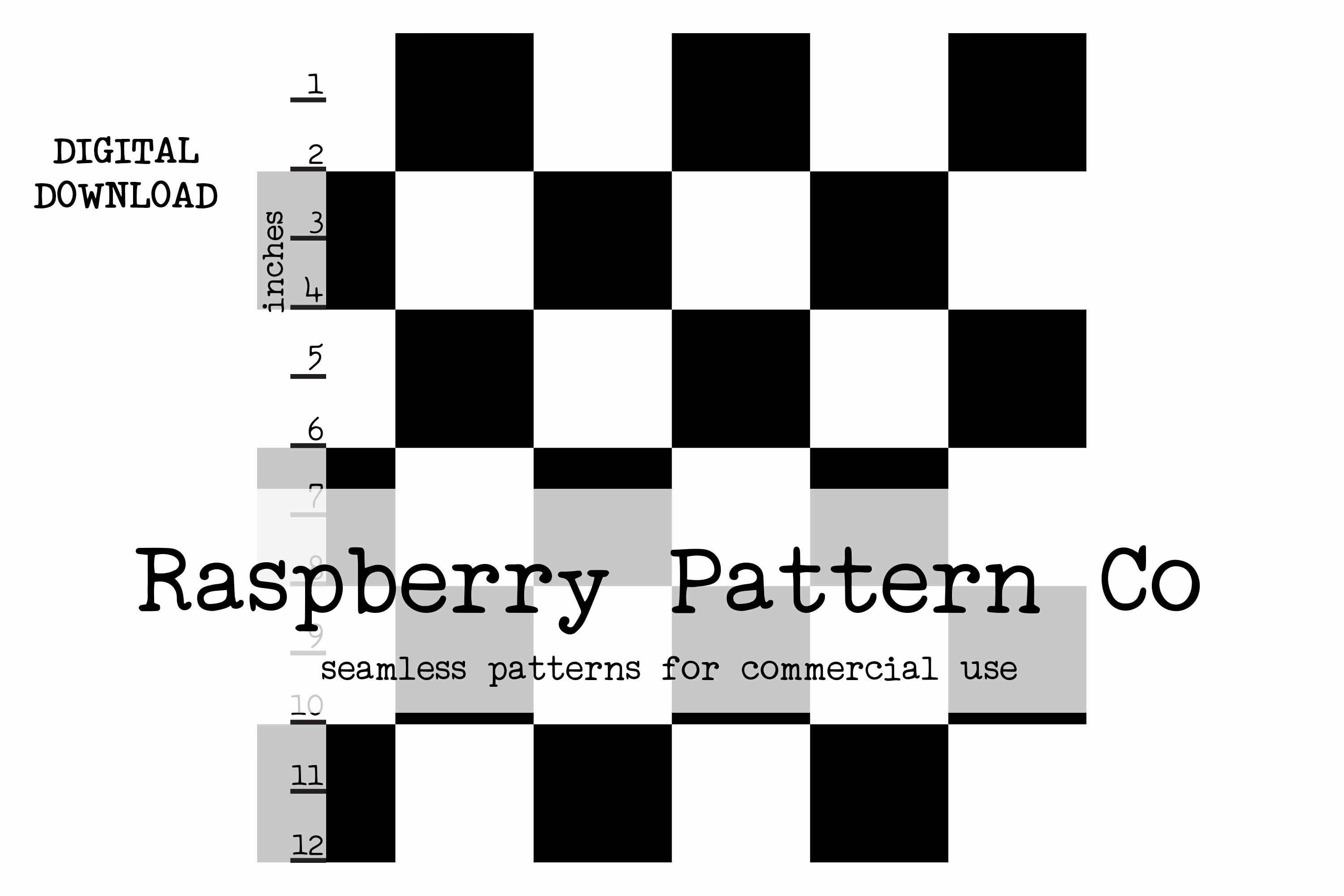 Slick Checker Pattern Black and White Checker Seamless Pattern, Groovy Checks Seamless File ...