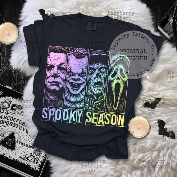 Spooky Season Png, Vintage Halloween Horror Night Png, Trendy Halloween PNG, Halloween Shirt designs, Retro Halloween PNG, Horror Movie PNG