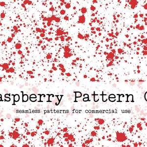 Halloween Blood Splatter Seamless Pattern for Commercial Use, red splatter seamless pattern, Ink Paint Splatter seamless,christmas splatter