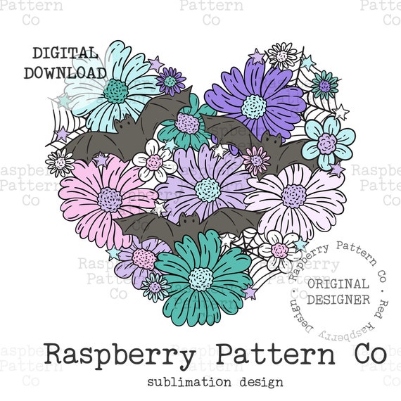 Love Halloween PNG, Floral Bats PNG, Trendy Halloween PNG, Fruit Bat png, Frickin Bats png,Floral Halloween png clipart,Cute Halloween shirt