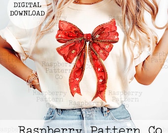 Coquette Christmas png, Coquette Bow Png, Christmas sublimation, Trending png, Retro Holidays png, Holiday vibes png, Girly Christmas Png