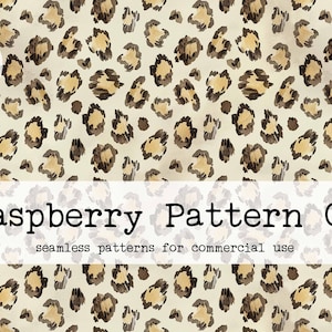 Boho Neutral Leopard Print Seamless pattern, Animal Print, Cheetah Boho Muted Seamless Pattern for Commercial Use, seamless leopard