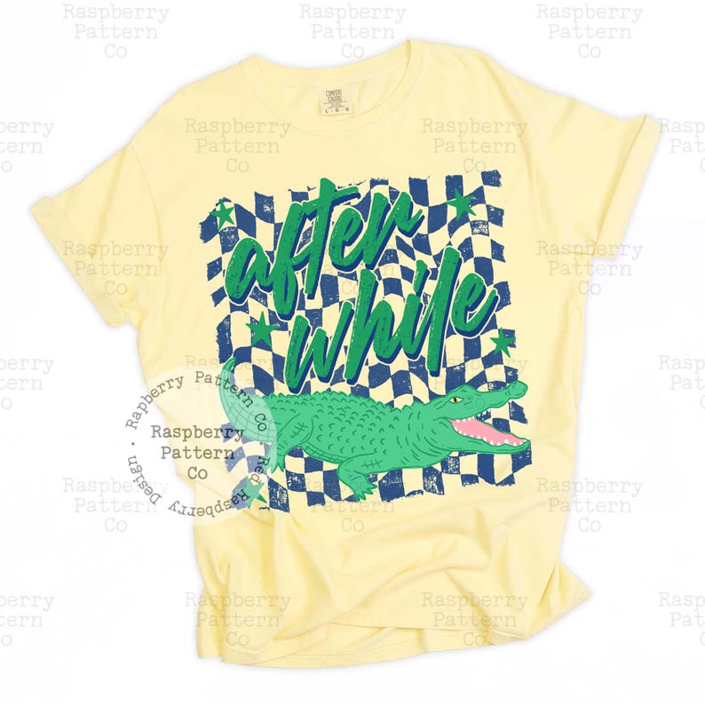 Later Gator PNG, After While Crocodile, Funny Sarcastic Alligator PNG, Gender Neutral Boy PNG, Hand Drawn Hand Lettered, Trendy Popular Png image 6