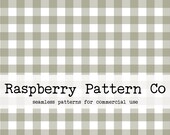 Gingham Seamless Pattern Boho Neutral for Commercial Use, Gingham Seamless Pattern, Seamless Repeat Pattern, Cottage Core
