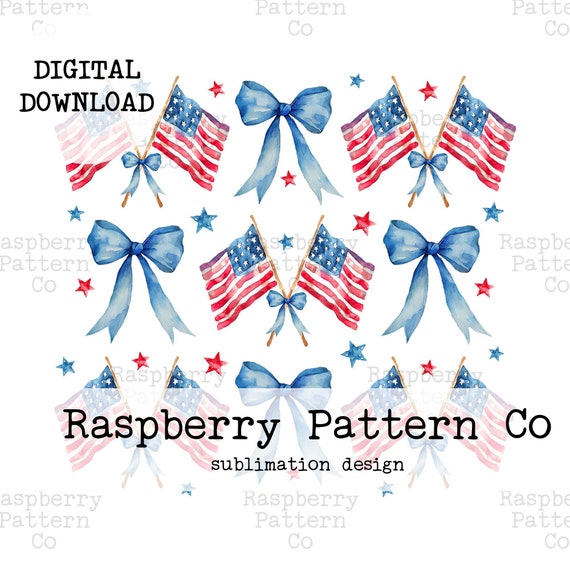 Coquette 4th of July PNG, America PNG, American Cowgirl PNG, Coquette Cowgirl png, Coquette Red White Blue png, Coquette Fourth of July png